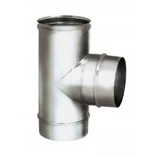 Тройник 90 градусов d = 115 мм ВУЛКАН  (0,8 ММ)