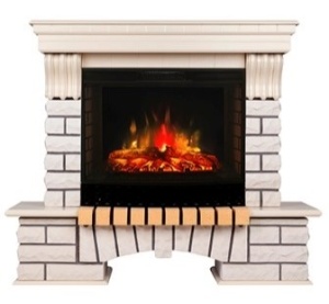 Портал Country FS 25/25,5 WT белый дуб (WT-614) для электроочага с 25/25,5 диагональю