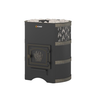 Печь-каменка без выносного топливного канала ЛАВА 16 дверца ДТ-3 (8 - 18 м.куб)