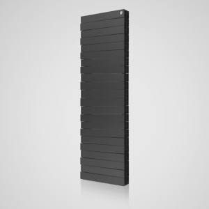 Радиатор биметаллический ROYAL THERMO PIANO FORTE TOWER NOIR SABLE 500/100 - 18 секций