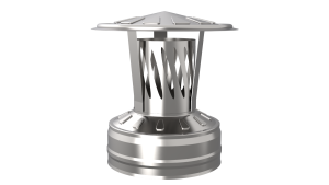 Оголовок d = 115/200 мм с искрогасителем (Н+О)  (7)