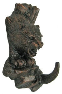 Крючок ХДИ-12.011  БАРС патина (ГР: 105 х 80 х 45 мм) ЛИТКОМ