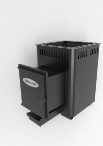 Печь-каменка КЕННЕТ ПРОПАР 10 антрацит (10  м.куб)