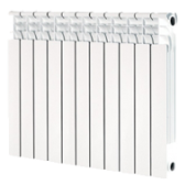 Радиатор алюминиевый  OASIS 500/ 80 - 11 секций