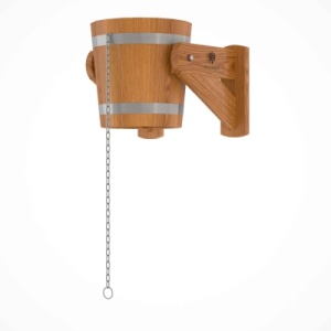 Душ русский (обливное устройство) 20 л ДУБ НАТУРАЛЬНЫЙ