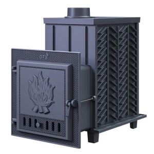 Печь-каменка чугунная GFS ЗК 40  дверца глухая (40 м.куб)