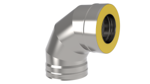 Сэндвич-колено 90 гр. d = 200/280 мм (Н+Н) 1 ММ  (1)