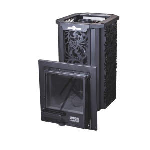 Печь-каменка HARD Хохлома 20M  Панорама (16 - 22 м.куб)