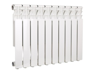 Радиатор алюминиевый OASIS ECO 500/80 -  8 секций (РОССИЯ, ГАРАНТИЯ 10 лет, тепл-ча 150 кВт)