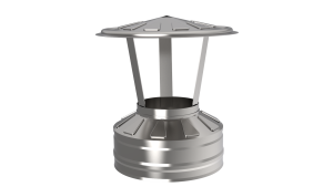 Оголовок d = 115/200 мм с зонтом (Н+О)  (8)
