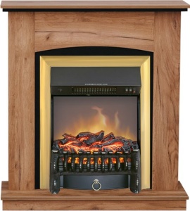 Портал Barcelona (разборный) - Дуб табачный для электроочага стандартного (RoyalFlame)