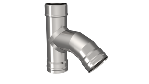 Тройник 45 градусов d = 250 мм (1 ММ) (8)