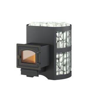 Печь-каменка ОПТИМУМ СТАНДАРТ 14 дверца ДТ-3С (6 - 14 м.куб)