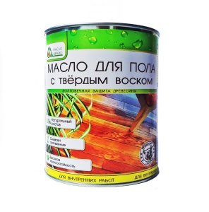Масло для пола с твердым воском 10 л Масло&Дерево