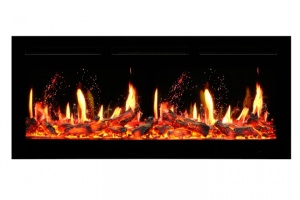 Электроочаг 5D V-ART 40 до 1,5 кВт(пульт ДУ, звук, подсветка, рег.ярк. таймер) (RoyalFlame)