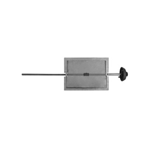 Задвижка 3ВП-6 поворотная с ручкой  (ПР 385 х 260 мм) ЛИТКОМ