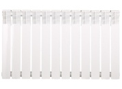 Радиатор алюминиевый OASIS ECO 350/80 - 12 секций (РОССИЯ,ГАР-Я 10 лет,Теп. 0,110 кВт за 1 сек)