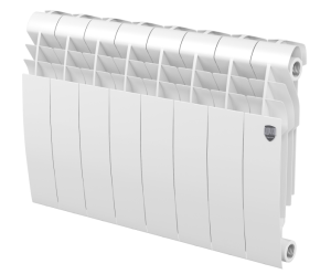 Радиатор биметаллический ROYAL THERMO BILINER BIANCO TRAFFICO 350/80 - 10 секций