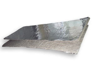 Картон базальтовый фольгированный 10 х 600 х 1250 мм БВТМ-ПМ (20)