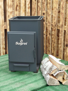 Печь-каменка СОГРЕЙ 10 (10  м.куб)