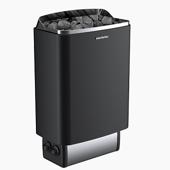 Электрокаменка HARVIA SENTIOTEC 100 series, black steel, 6 кВт (5-8 м.куб) настенная, Австрия